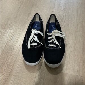 Keds Black Sneakers with White Accents